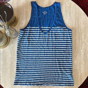 J. Crew Vintage Cotton Shirt in Blue